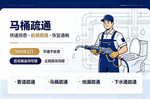 南阳马桶疏通