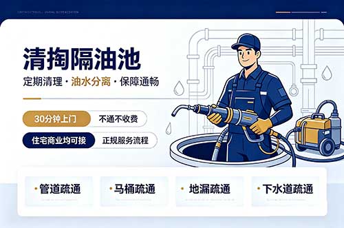 南阳清掏隔油池